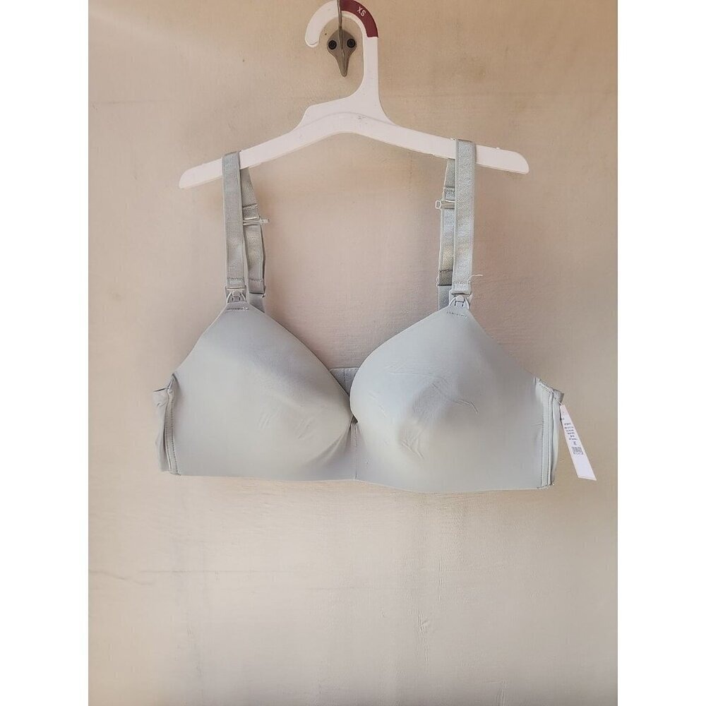 New Auden Women's Green Wireless Nursing Bra Adjustable Straps Size 40C